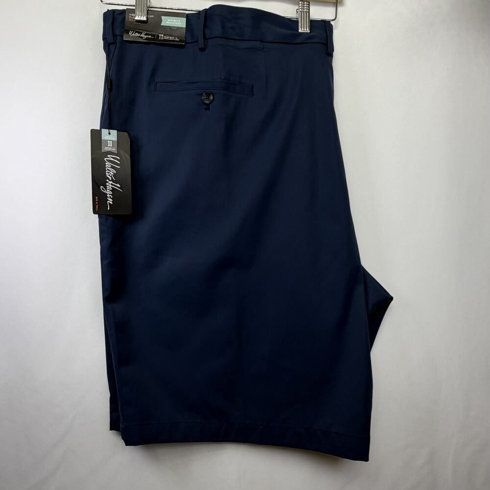 Men's Walter Hagen Big & Tall Perfect 11 Collection Flat Front Golf Shorts Sz 52